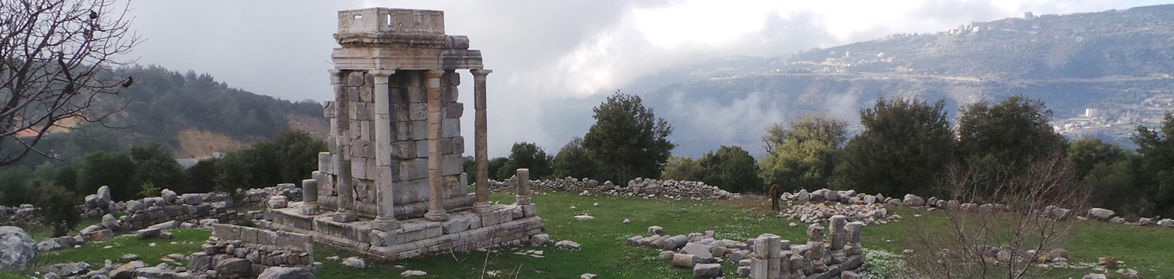 Bziza Roman Temple  – Al Koura